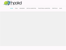 Tablet Screenshot of hookdpromotions.com